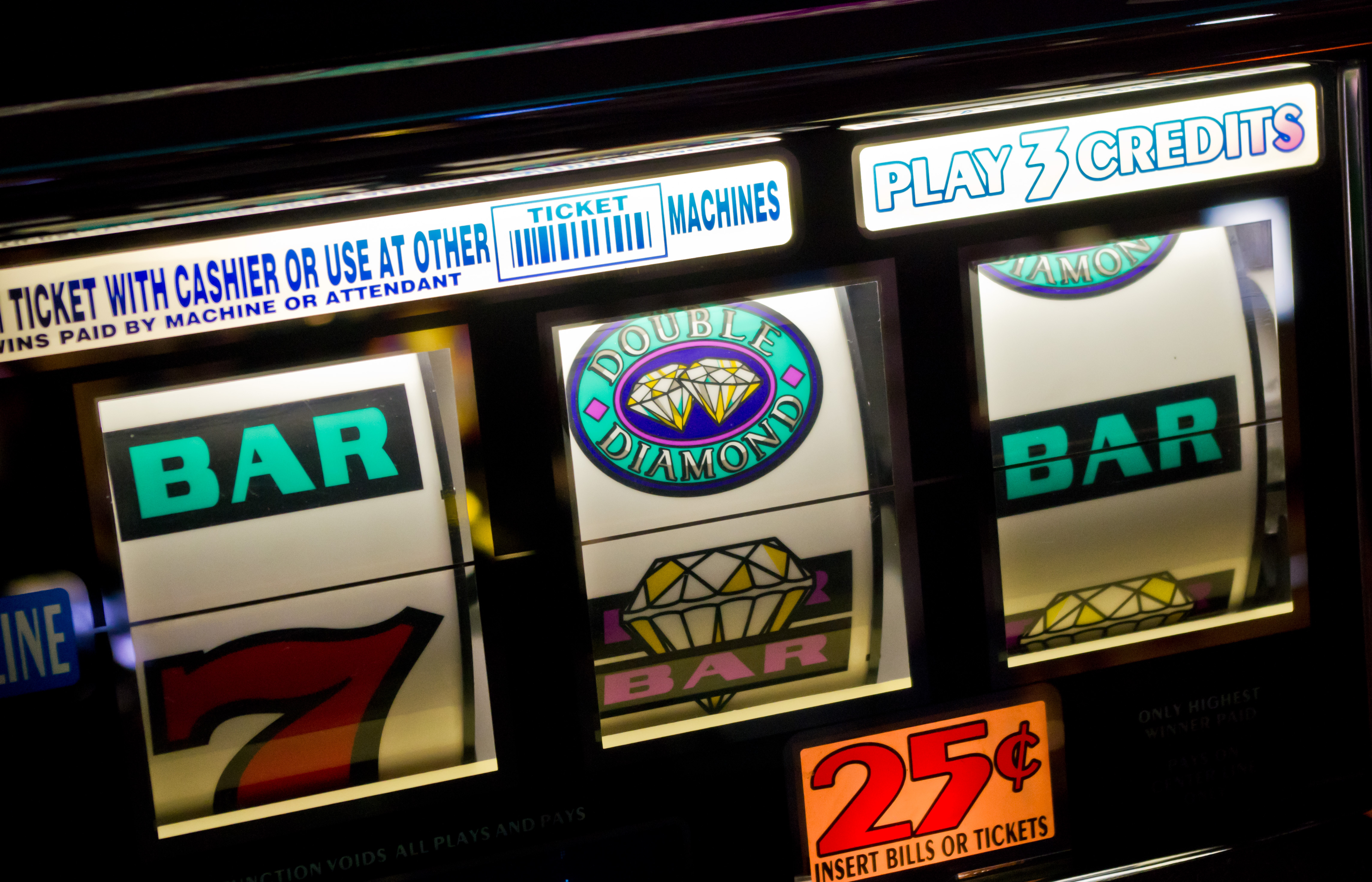 Einarmiger Bandit, die Slot Maschine oder der Spielautomat