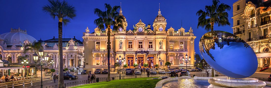 Casino Monte Carlo bei Nacht